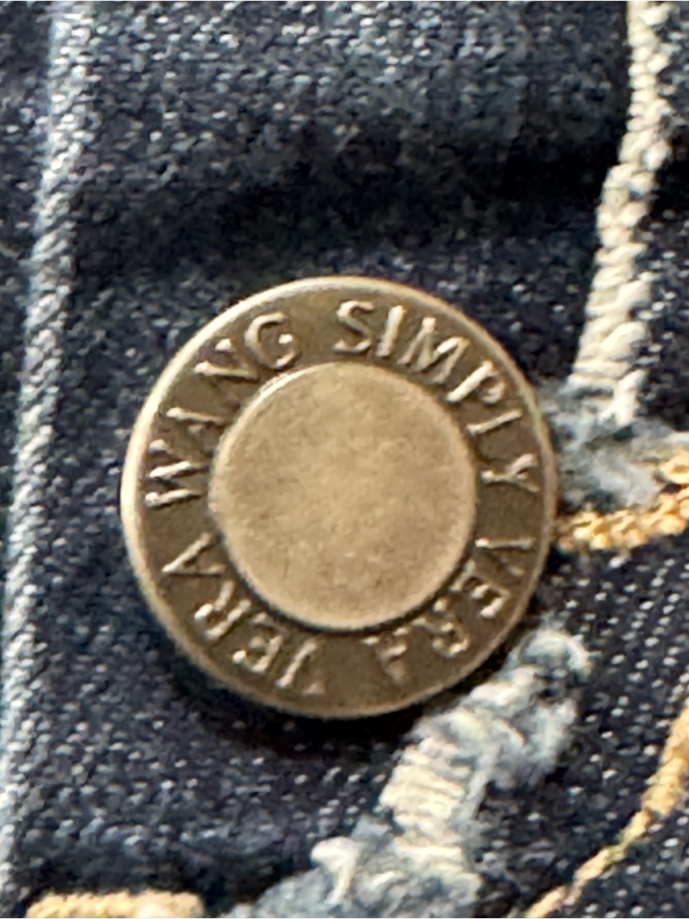 Classic Dark Wash Denim Shorts - Button Front W18”, R 10” - Picture 5 of 9